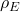 \rho_{E}
