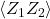\langle Z_1 Z_2 \rangle