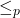 \leq_p