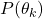 P(\theta_k)