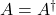 A = A^\dagger