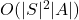 O(|S|^2 |A|)